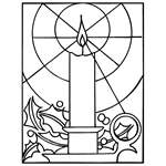  Free Christmas Coloring Pages Candle